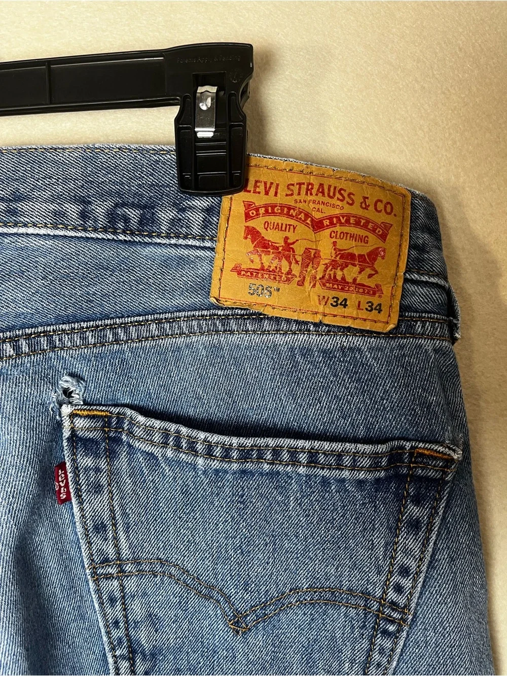 Signature by Levi Strauss Men's Regular Fit Jeans in Blue Denim